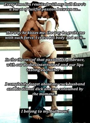 My wife loves her bull