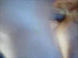 Twitching asshole gets covered in cum