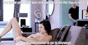 She knew he was coming over