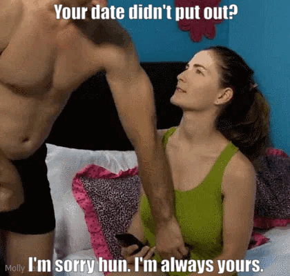I really wanted you to have her. We'll find a better whore