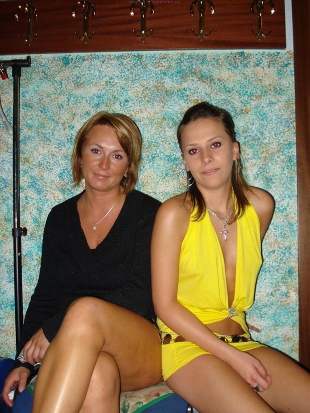 Mom & daughter look fine together.