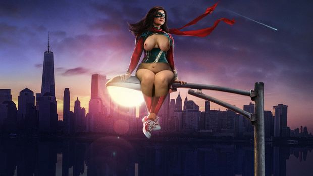 Kamala Khan is ready to fuck.