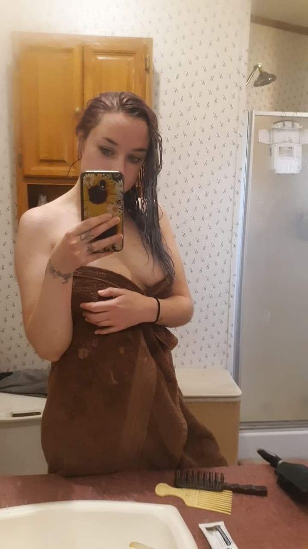 “Hello Master, I’m fresh and shaved and ready to ride your cock. Is that okay?”