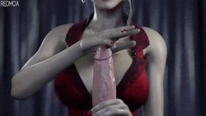 Playful 3D handjob