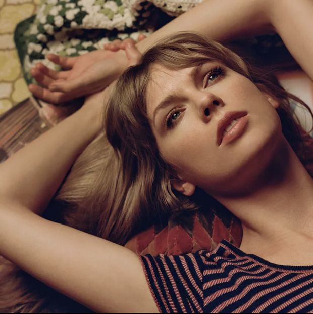 Taylor on her back