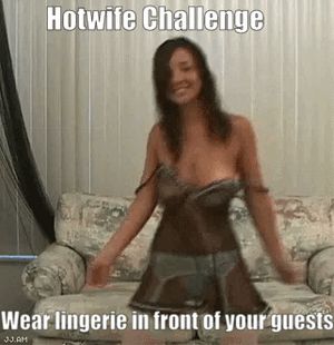 Lingerie challenge