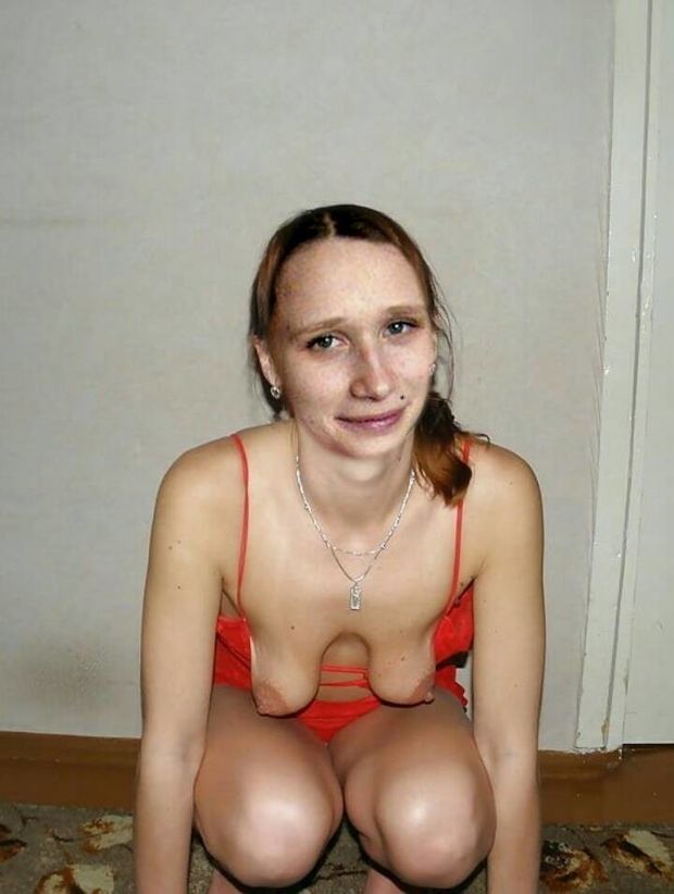 Mature with Saggy tits