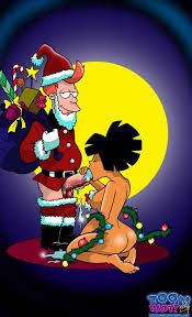 Amy sucks Santa Fry for XXXmas