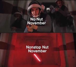Nonstop Nut November > > No Nut November