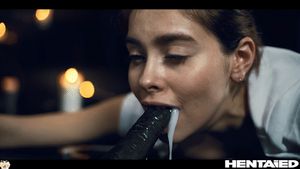 Filled with cum on HENTAIED