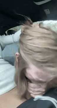 Street slut gets mouth fucked