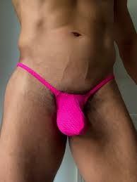 Neon pink bulge