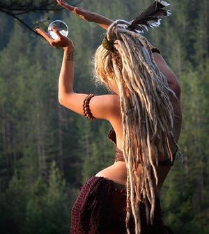 Beautiful Hippie Photo