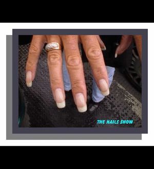 French manicure from England.