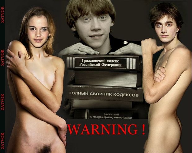 Hermione, Harry Potter, and Ron get sent to a Russian prison