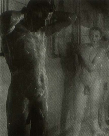 IN THE SHOWER by Herbert List