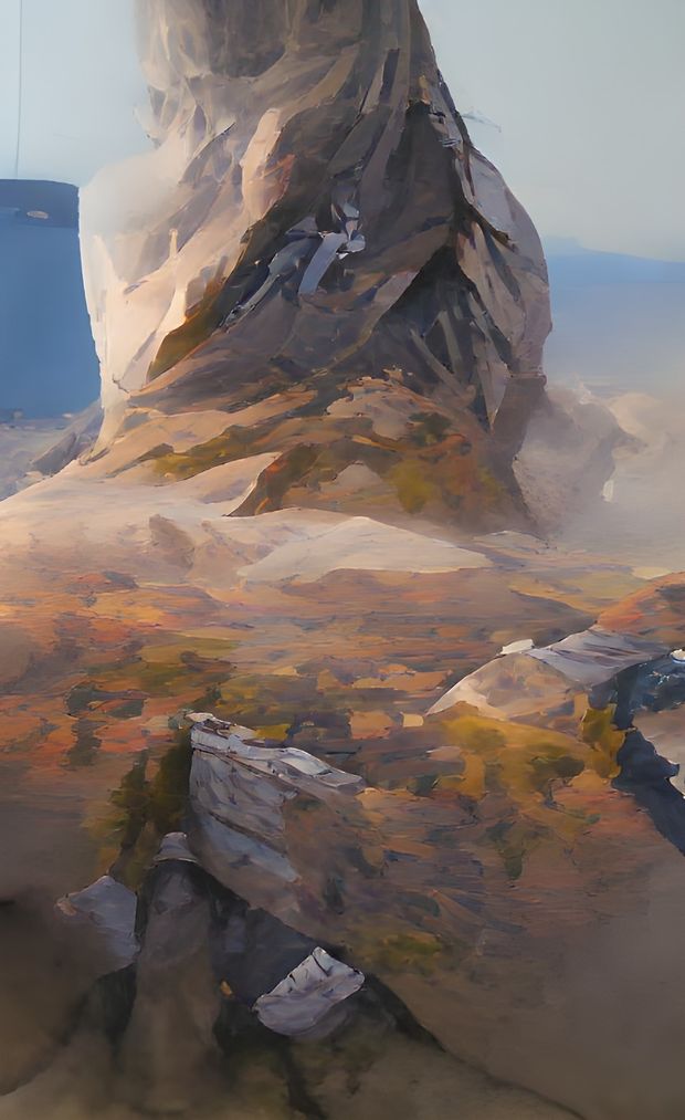 Lush mountain landscape with a secret