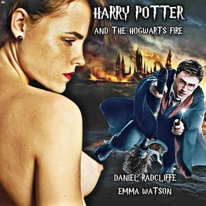 Harry rushes to save Hermione who has been stripped naked