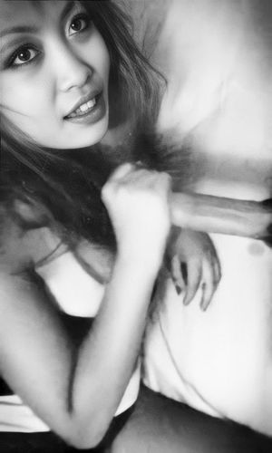 Beautiful Asian Nihoe emo handjob big cock