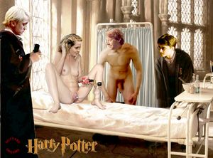 Draco secretly records Hermione as she, Ron, and Harry try new things