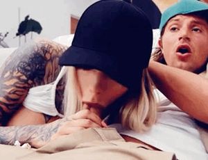 sneaky gf swap at the party