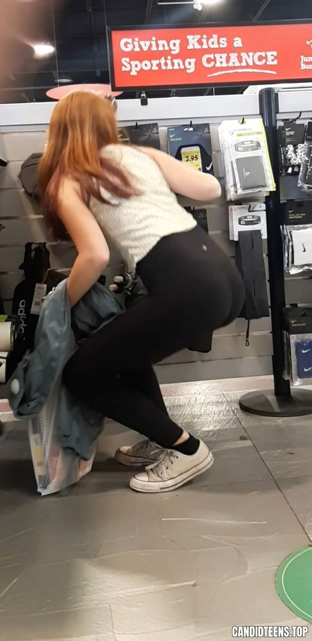 Redhead Bending Over