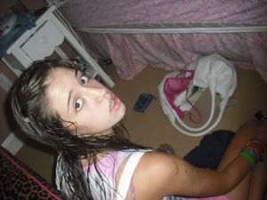 Sexy lil pathetic teenslut cocktease Emily Fink dumbfounded she's nothing but a useless fucktoy