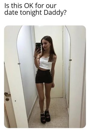 Daughters date outfit