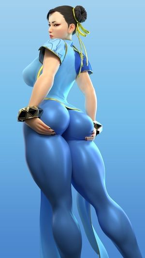 Super tight butt cheeks