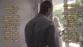 Roommates mom on valentine's day