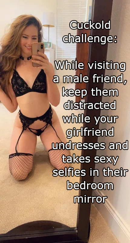 A cheeky little challenge for Cuckold beginners