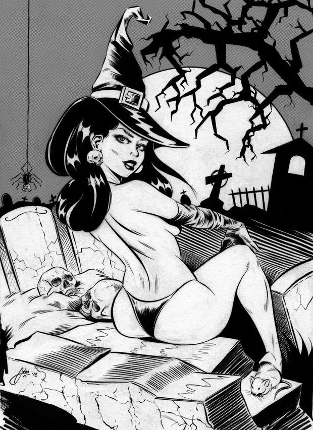Cartoon halloween