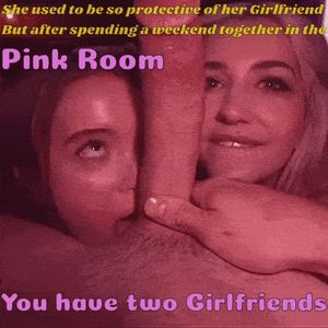 You put your spare rooms on Airbnb. Women who stand out are "Upgraded" to the "Pink Room". These two whores earned a few extra nights.