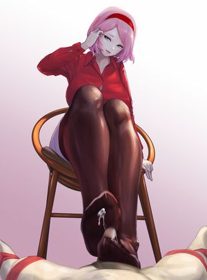 Sakura admires you writhing