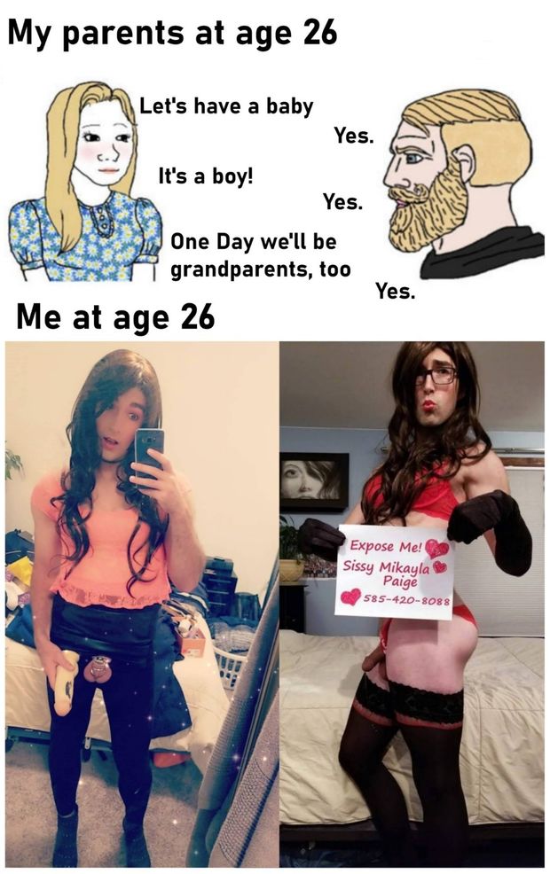 Me at 26. My parents at 26