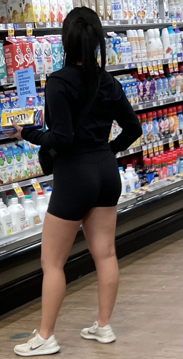 Fine asses out and about