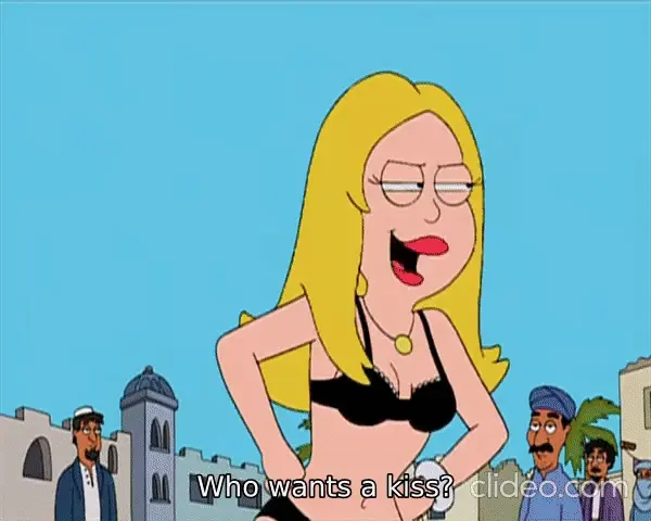 Image American Dad Francine Smith who wants a kiss subtitles