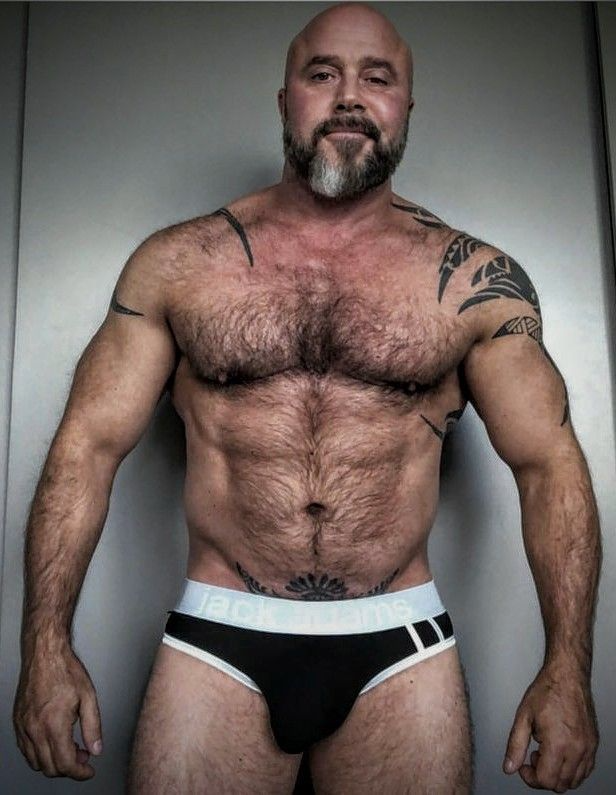 Muscle daddy hairy