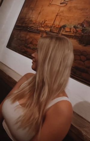 Blonde with big tits