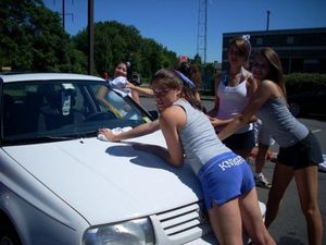 Slutty lil teen cheersluts Emily Fink, Pammie Wagner, Erica Greenburg