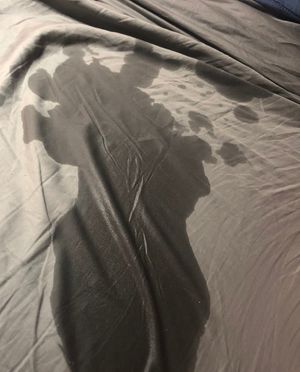 Fucked up my sheets thinking of big white cocks last night ????