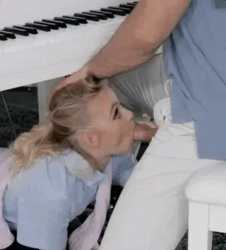 Piano lesson gets heated