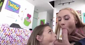 Jazmin Luv and Kyler Quinn eating feasting on dick (2/4)