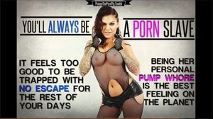 You sold yourself into porn slavery