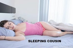 Cousin sleeping