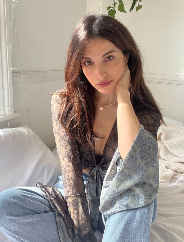 beautiful sexy brunette