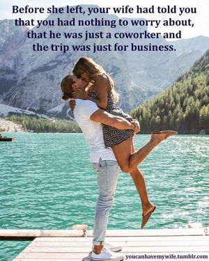 Out of that dress and into my arms