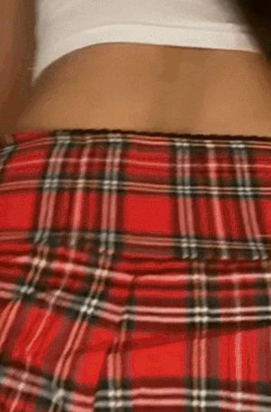 Plaid skirt