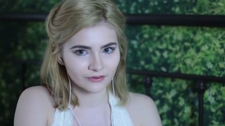 The (in)famous ASMR banana video. (Sucks this led to her unfortunate slow downfall.)