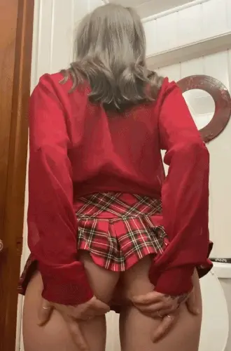 Plaid skirt
